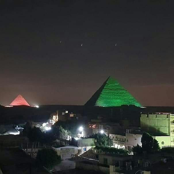 Maged Pyramids View Inn Kafrat al Jabal ภายนอก รูปภาพ