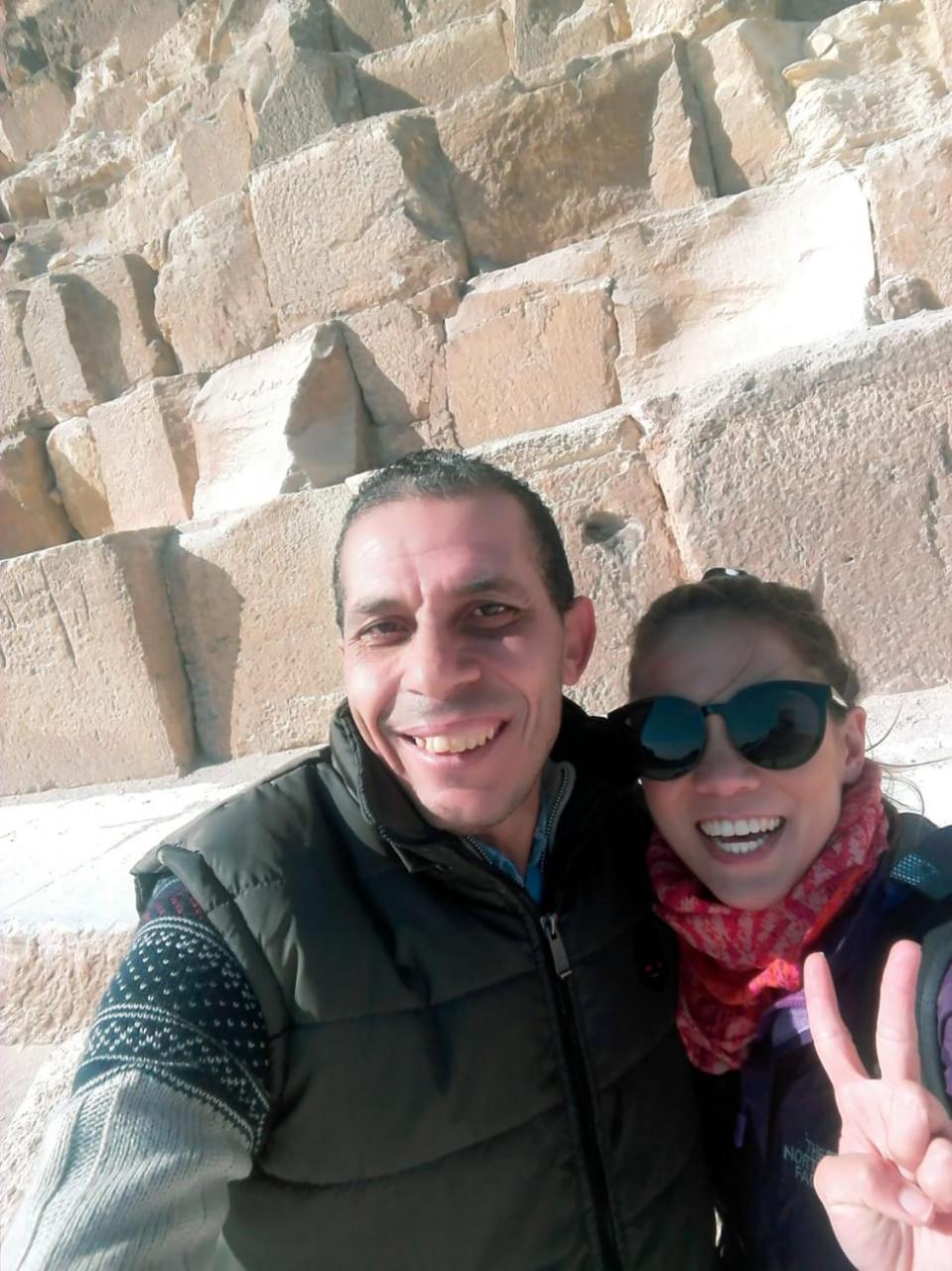 Maged Pyramids View Inn Kafrat al Jabal ภายนอก รูปภาพ