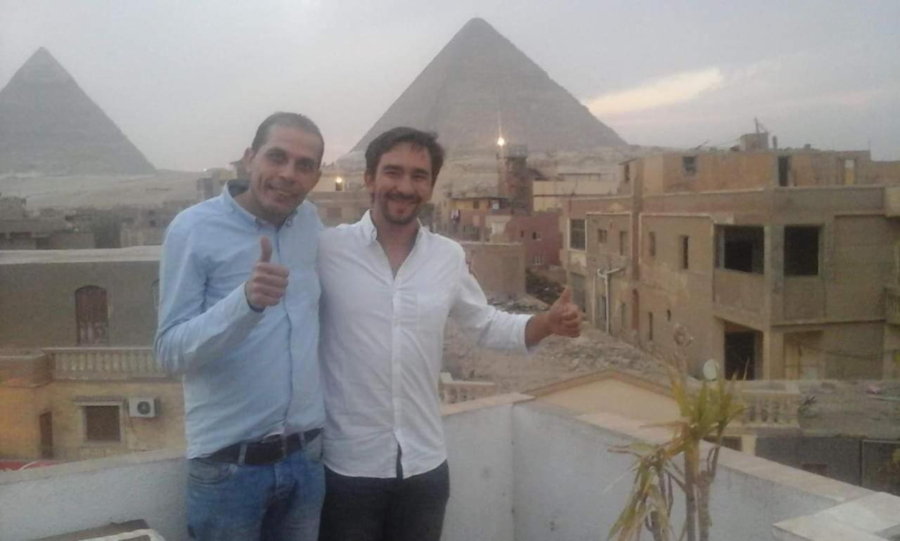 Maged Pyramids View Inn Kafrat al Jabal ภายนอก รูปภาพ