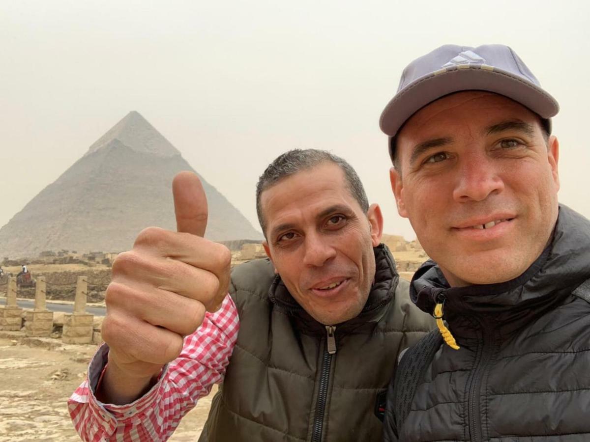 Maged Pyramids View Inn Kafrat al Jabal ภายนอก รูปภาพ
