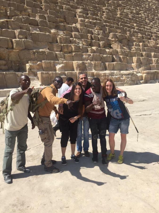 Maged Pyramids View Inn Kafrat al Jabal ภายนอก รูปภาพ